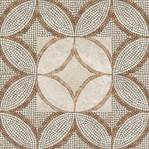 Granite mosaic veneer texture