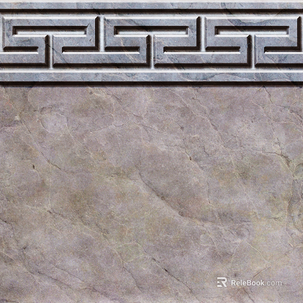 Wall line waist line gray skirting board texture