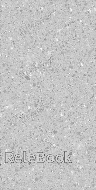 terrazzo paris gray quartz brick texture