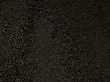 Dark brown soil, outdoor ground 3d model