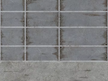 Grey Antique Brick Kitchen and Bathroom Wall Tile texture (ID:ffaeh524232)