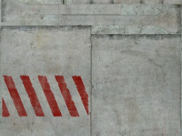 Gray red warning cement industrial ground texture (ID:ffaeh882386)