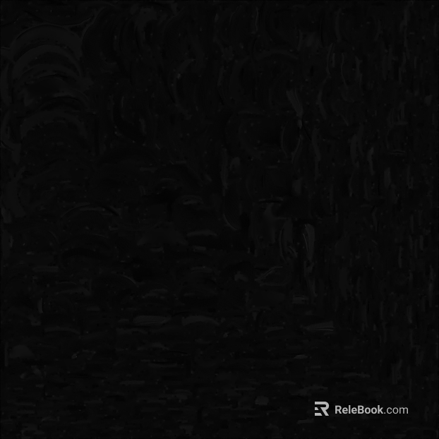 Black Art Textured Paint Wall Coating texture