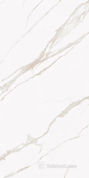 Simple White Straight Marble Wall Tile texture