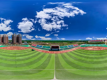 HDR City Sports Fitness Square Panorama texture (ID:ffach587003)