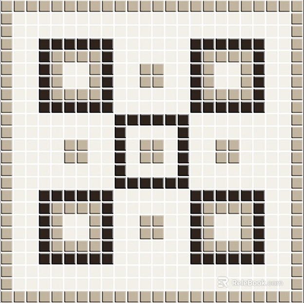 ceramic mosaic texture