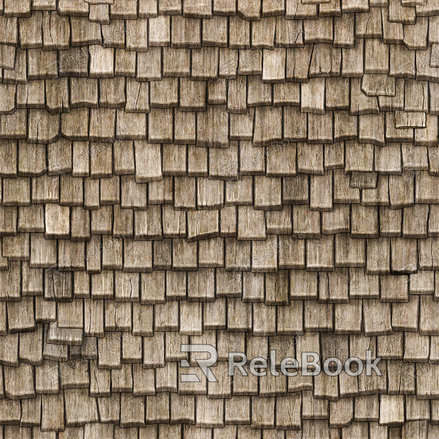 Wooden tile texture