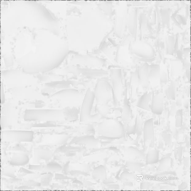 White Stone Bump Map Wall Decoration texture