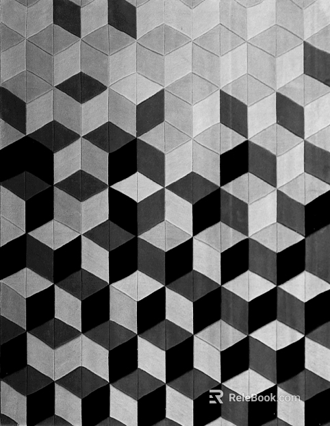 geometric carpet texture