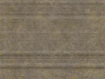 Grey to make old cement wall decoration 3d model