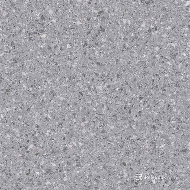 terrazzo matte gray stone texture