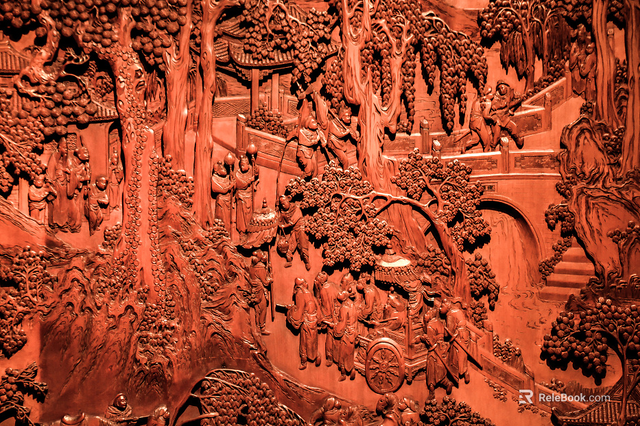wood carving texture