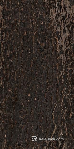 Dark brown bark texture wall decoration texture