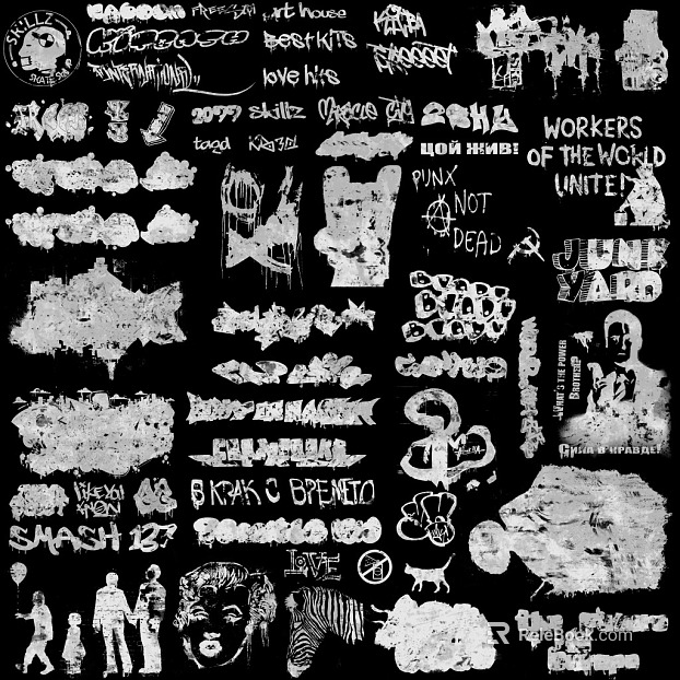 blackboard painting texture