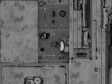Industrial wind silver ash machinery metal panel texture (ID:ffaeh054039)