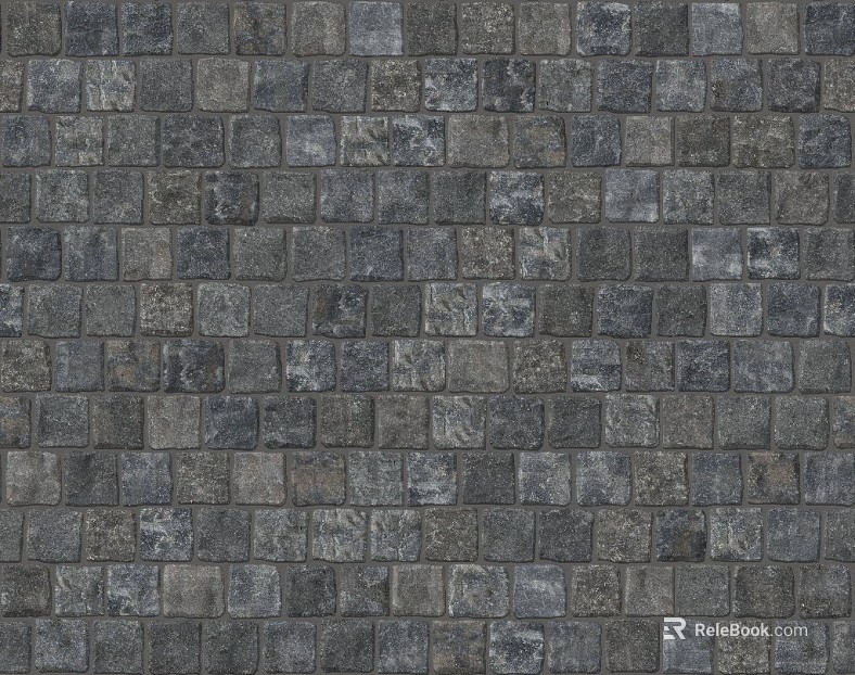 Basalt ground texture