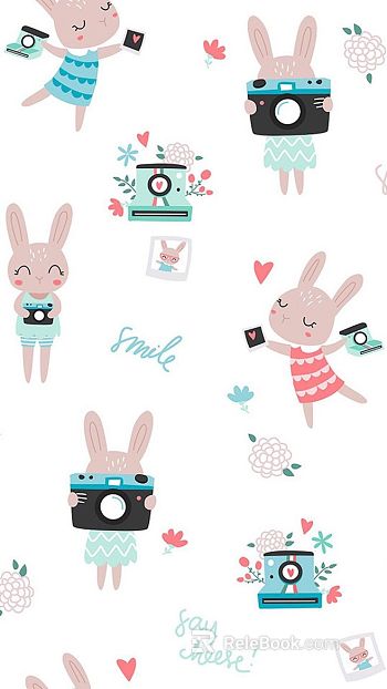 Children's Wallpaper texture