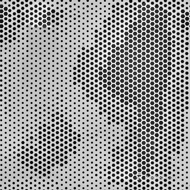 Perforated plate texture