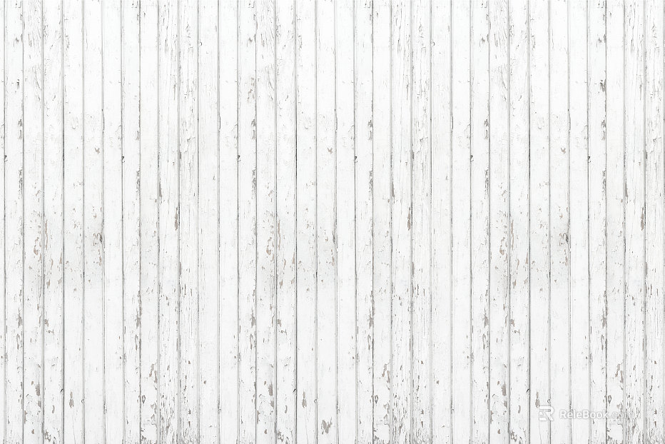 Wooden plank white wood grain board texture