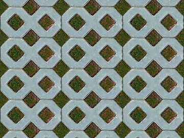 grass-planting brick texture (ID:ffacg70489)