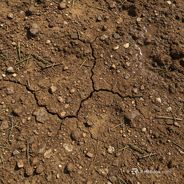 cracking soil texture