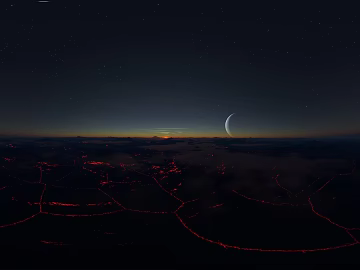 science fiction red planet texture (ID:ffach343653)