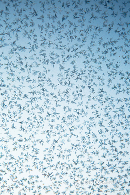 Gradient ice glass texture