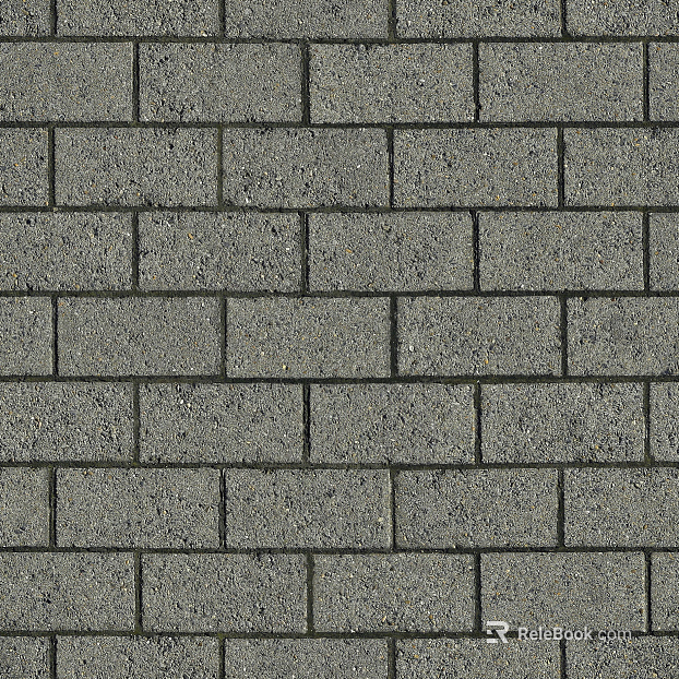 Brick pavement texture