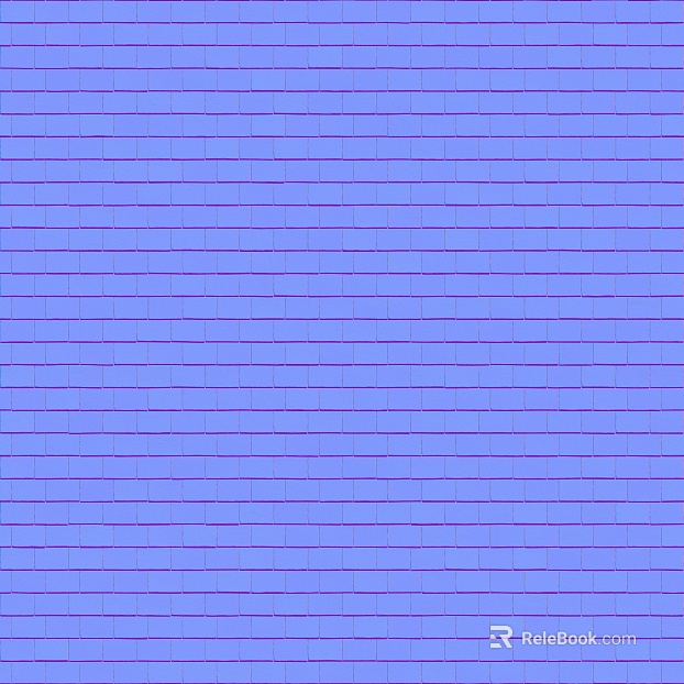 Blue antique brick wall paving texture