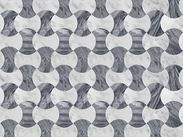 Mosaic with patterned tiles texture (ID:ffaeh297666)