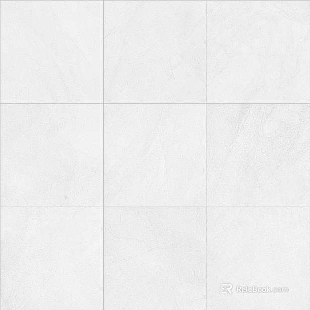 Plain Tile Matte White Tile texture