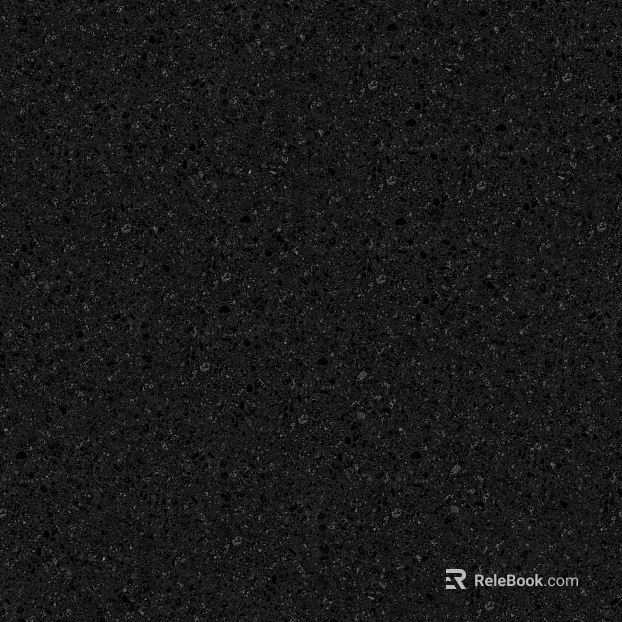 Black terrazzo texture