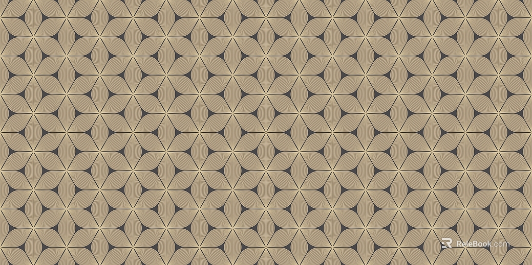Light curry geometric pattern decorative wallpaper texture