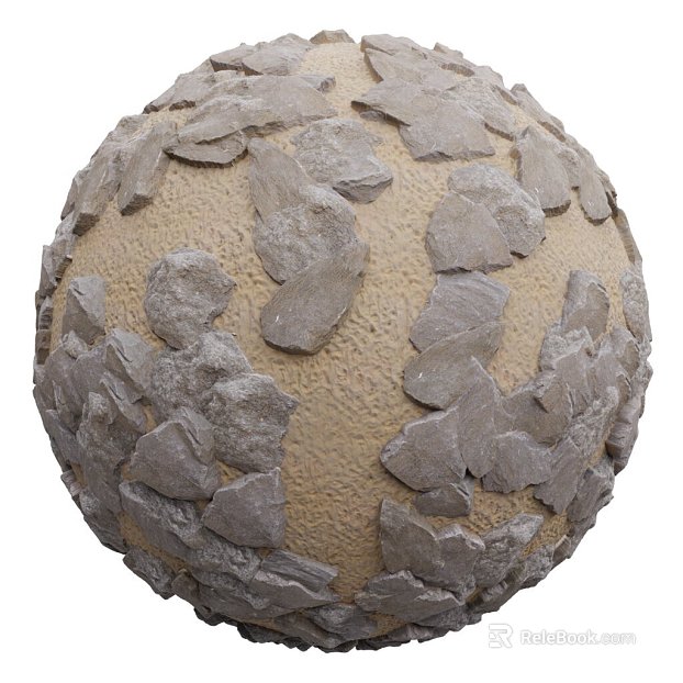 Sand ground PBR texture