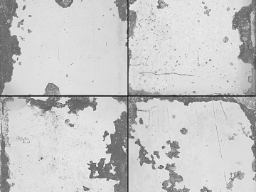 Black gray dilapidated cement tile floor tile texture (ID:ffaeh573984)