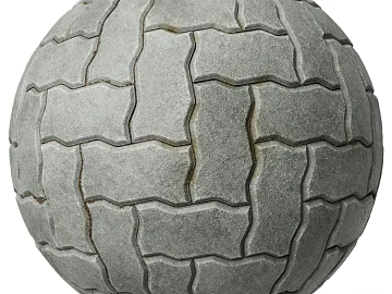 Permeable Brick PBR texture (ID:ffach518851)