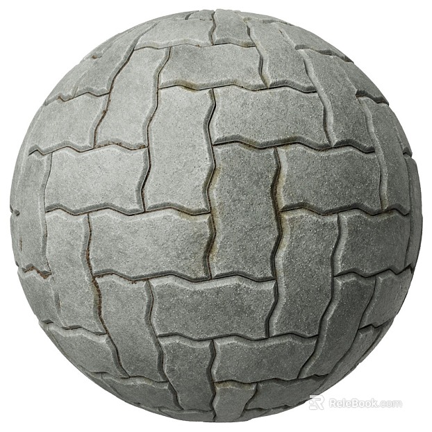 Permeable Brick PBR texture