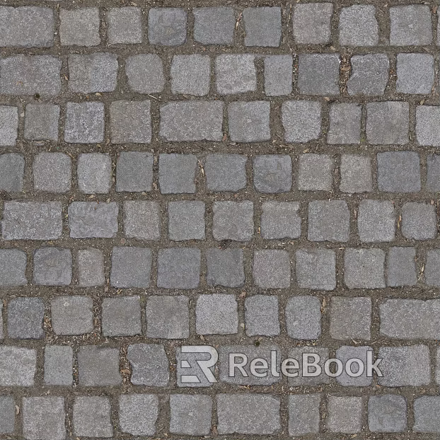Brick pavement texture