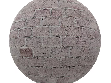 Brick wall PBR texture (ID:ffach891964)