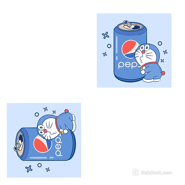 cartoon painting texture