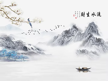 landscape painting texture (ID:ffaag50308)