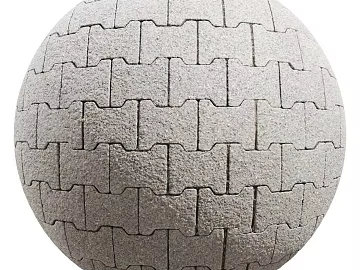 Permeable Brick PBR texture (ID:ffach113164)