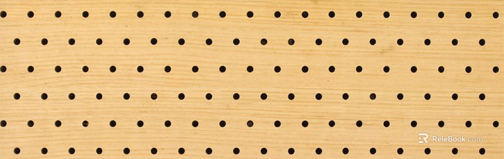 Sound-absorbing board Sound-absorbing board Yellow wood grain texture