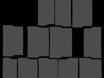 Dark gray cultured stone exterior wall tiles texture (ID:ffaeh042289)