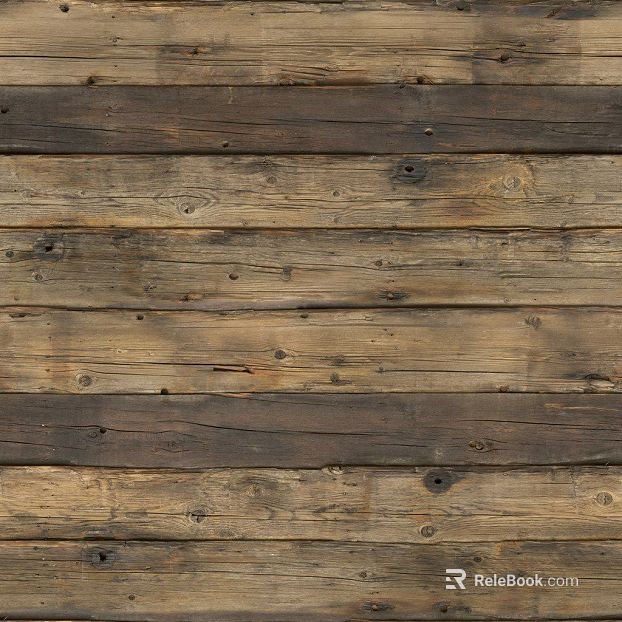 Retro brown gray dilapidated wood wall decoration texture