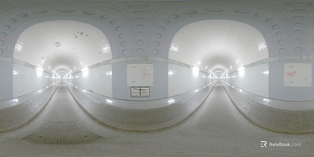 Indoor underpass HDR texture