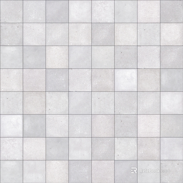 Light gray cement brick kitchen and bathroom floor texture