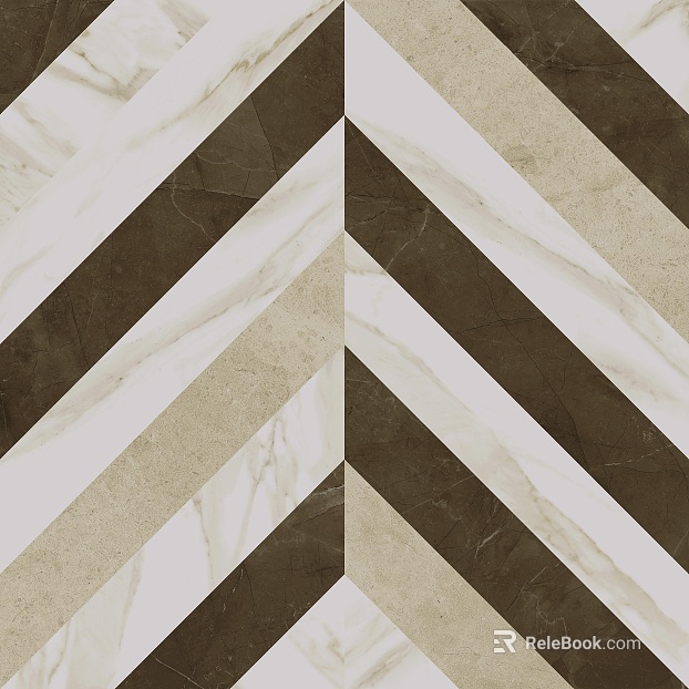 Brown White Grey Marble Parquet Tile Floor Wall texture