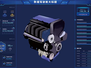 Screen material 3d model