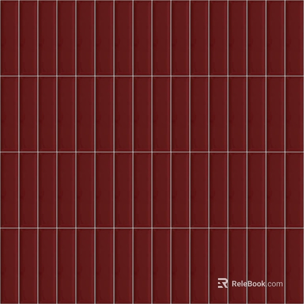Wine red strip brick kitchen and bathroom wall brick texture